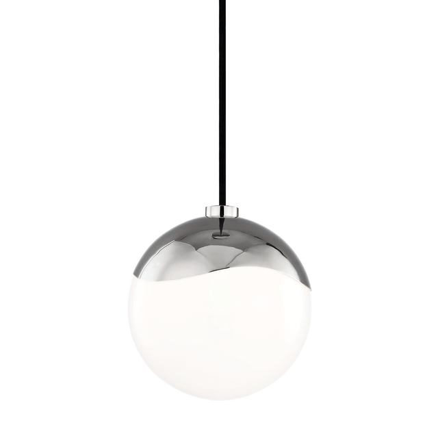 Mitzi Ella Polished Nickel 7.5W x 8H Pendant
