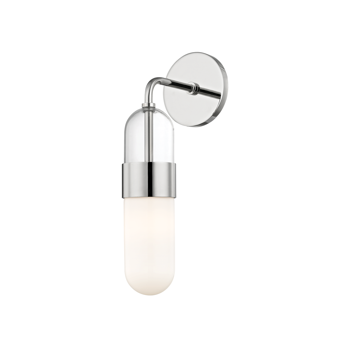 Mitzi Emilia Polished Nickel 4.5W x 15H Wall Sconce