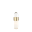 Mitzi Emilia Polished Brass 4.75W x 11.25H Pendant