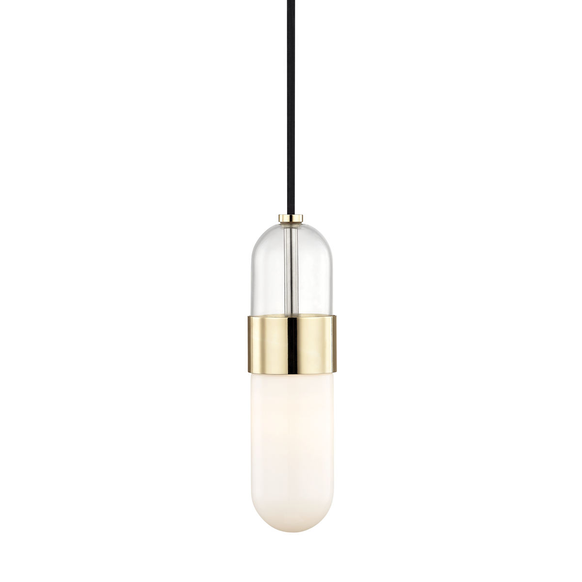 Mitzi Emilia Polished Brass 4.75W x 11.25H Pendant