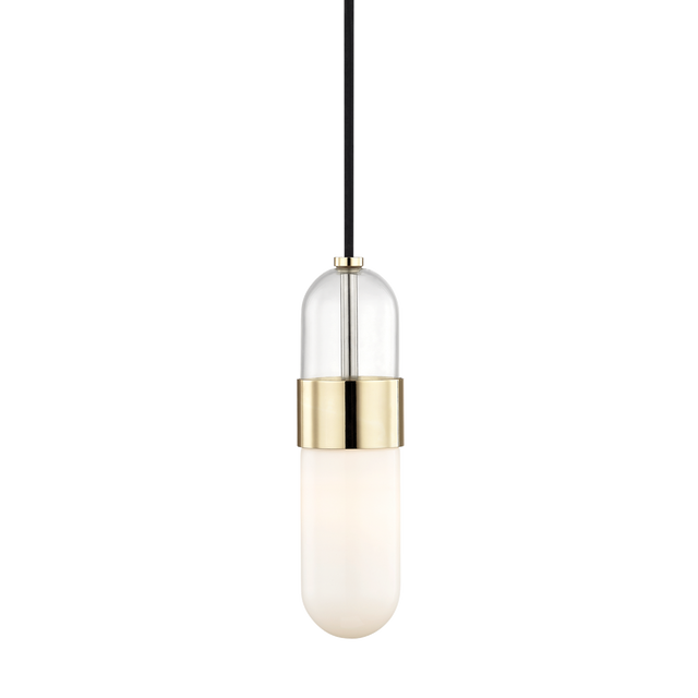 Mitzi Emilia Polished Brass 4.75W x 11.25H Pendant