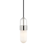 Mitzi Emilia Polished Nickel 4.75W x 11.25H Pendant