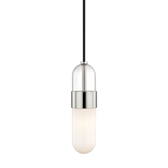 Mitzi Emilia Polished Nickel 4.75W x 11.25H Pendant