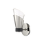 Mitzi Angie Polished Nickel/black 4.5W x 10.75H Wall Sconce