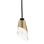 Mitzi Angie Aged Brass/black 4.5W x 8H Pendant