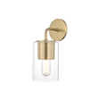 Mitzi Lula Aged Brass 5.25W x 12.25H Wall Sconce
