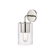 Mitzi Lula Polished Nickel 5.25W x 12.25H Wall Sconce