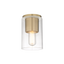 Mitzi Lula Aged Brass 5.25W x 8H Flush Mount