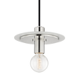 Mitzi Milo Polished Nickel/white 9W x 7.75H Pendant