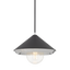 Mitzi Marnie Polished Nickel/black 12.5W x 9H Pendant