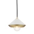 Mitzi Marnie Aged Brass/soft Off White 8W x 7H Pendant