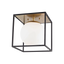 Mitzi Aira Aged Brass/black 14W x 14H Flush Mount