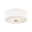 Mitzi Sophie Aged Brass 11.75W x 4.5H Flush Mount
