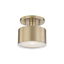 Mitzi Nora Aged Brass 5.25W x 5.25H Semi-Flush Mount