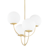 Mitzi Carrie Aged Brass 29.75W x 27.5H Chandelier