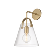 Mitzi Karin Aged Brass 8.75W x 15.25H Wall Sconce