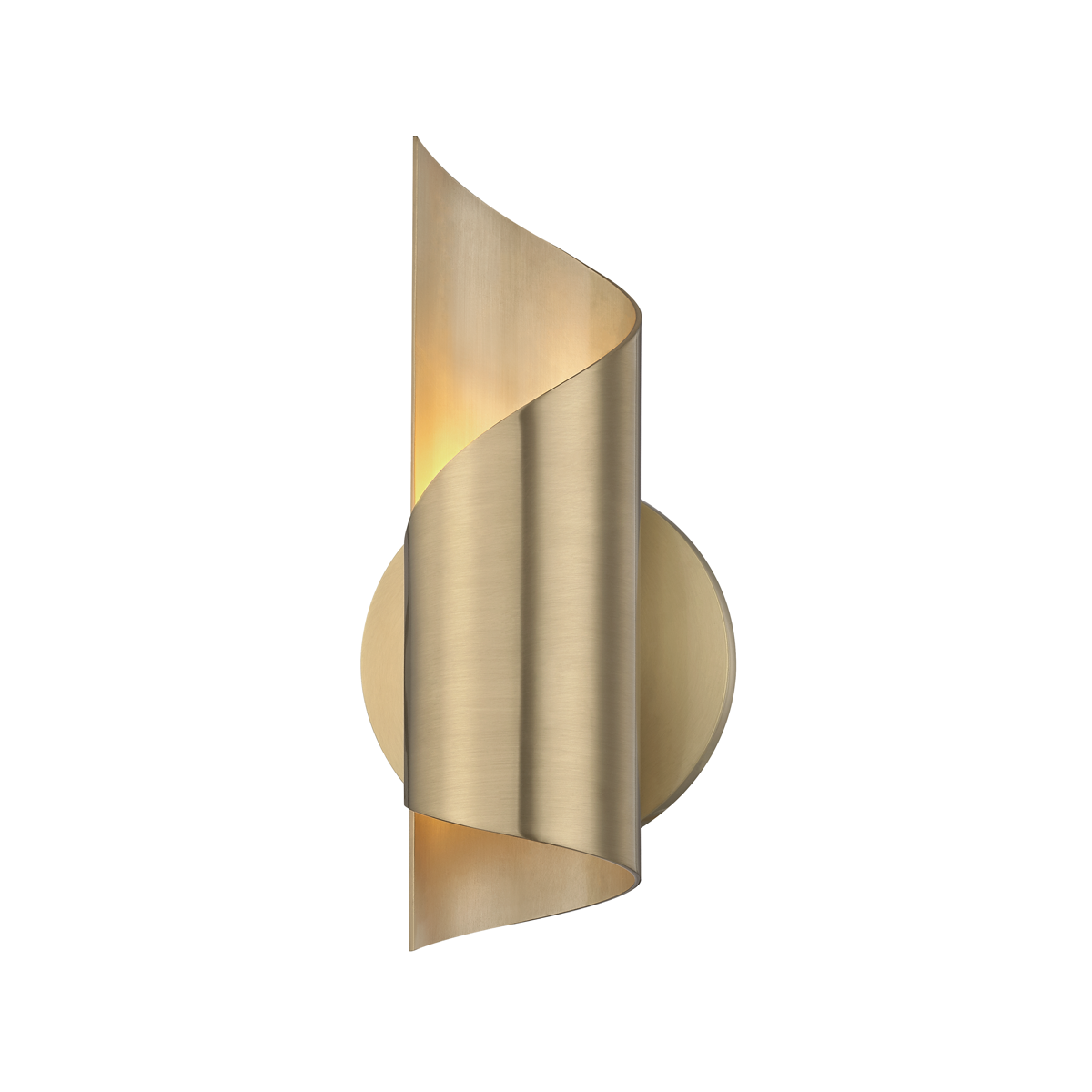 Mitzi Evie Aged Brass 4.75W x 9.75H Wall Sconce