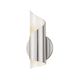 Mitzi Evie Polished Nickel 4.75W x 9.75H Wall Sconce