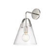 Mitzi Karin Polished Nickel 8.75W x 15.25H Wall Sconce