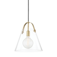 Mitzi Karin Aged Brass 12.75W x 13.75H Pendant