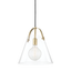 Mitzi Karin Aged Brass 12.75W x 13.75H Pendant