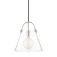 Mitzi Karin Polished Nickel 12.75W x 13.75H Pendant