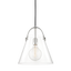 Mitzi Karin Polished Nickel 12.75W x 13.75H Pendant