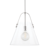 Mitzi Karin Polished Nickel 17W x 19H Pendant