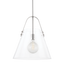 Mitzi Karin Polished Nickel 17W x 19H Pendant
