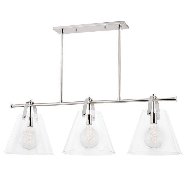 Mitzi Karin Polished Nickel 44W x 13.75H Trim