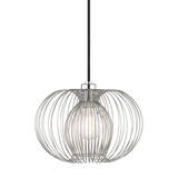 Mitzi Jasmine Polished Nickel 12W x 9.5H Pendant