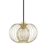 Mitzi Jasmine Polished Brass 12W x 9.5H Pendant