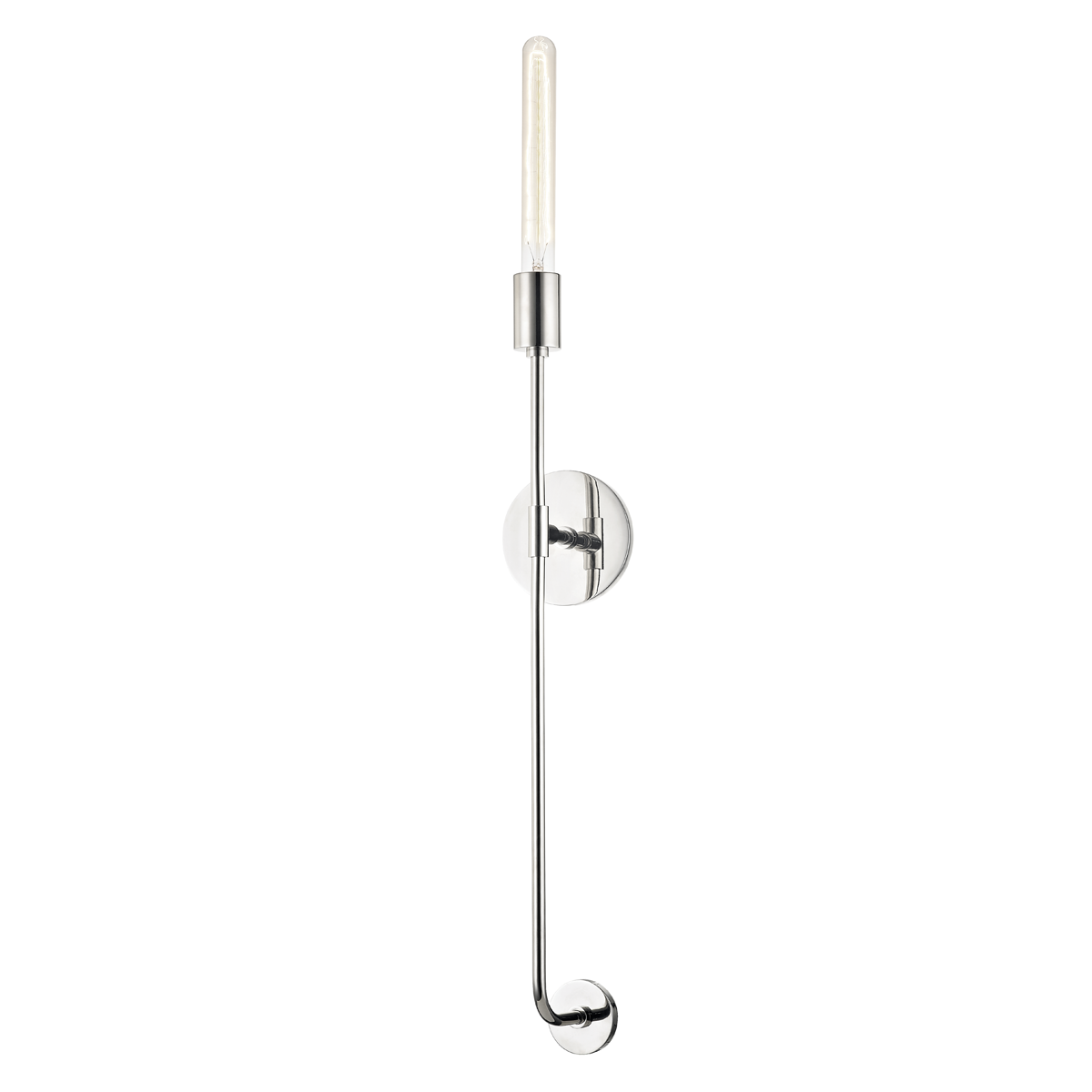 Mitzi Dylan Polished Nickel 4.75W x 35H Wall Sconce