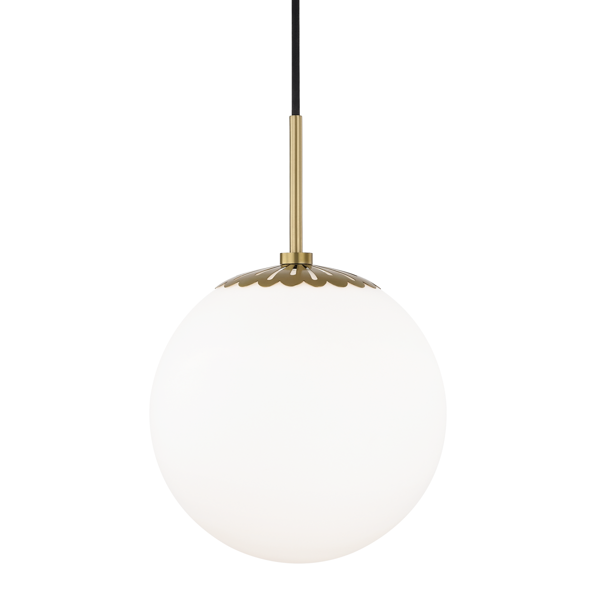 Mitzi Paige Aged Brass 11.5W x 16.5H Pendant