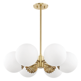 Mitzi Paige Aged Brass 26W x 8H Chandelier