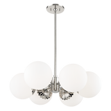 Mitzi Paige Polished Nickel 26W x 8H Chandelier
