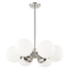 Mitzi Paige Polished Nickel 26W x 8H Chandelier