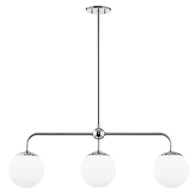 Mitzi Paige Polished Nickel 37W x 13.5H Trim