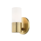 Mitzi Lola Aged Brass 4.75W x 6.75H Wall Sconce