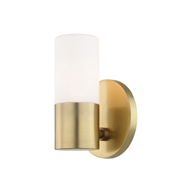 Mitzi Lola Aged Brass 4.75W x 6.75H Wall Sconce