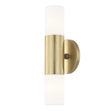 Mitzi Lola Aged Brass 4.75W x 13H Wall Sconce