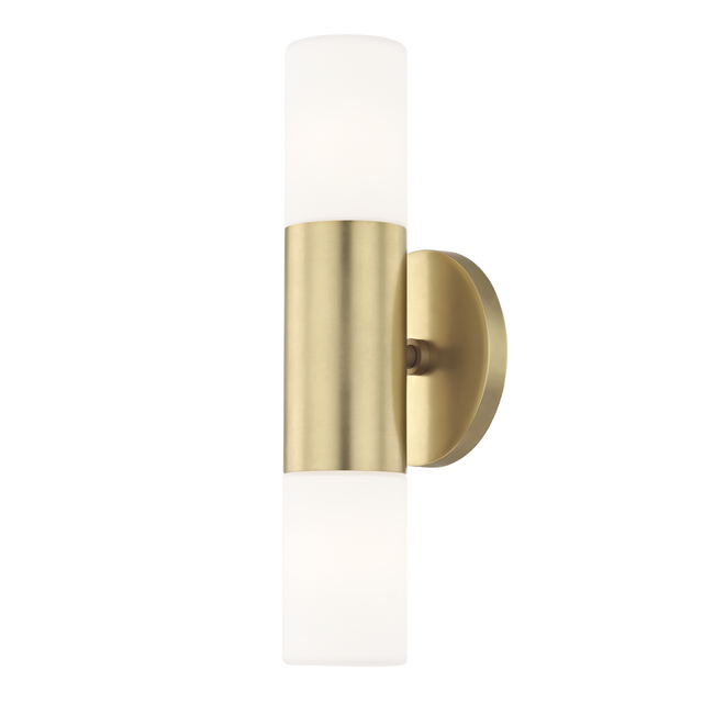 Mitzi Lola Aged Brass 4.75W x 13H Wall Sconce