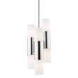 Mitzi Lola Polished Nickel 7.5W x 17H Pendant
