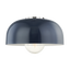 Mitzi Avery Polished Nickel/navy 14W x 8.5H Flush Mount