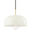 Mitzi Avery Aged Brass/cream 14W x 13.75H Pendant