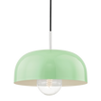 Mitzi Avery Polished Nickel/mint 14W x 13.75H Pendant