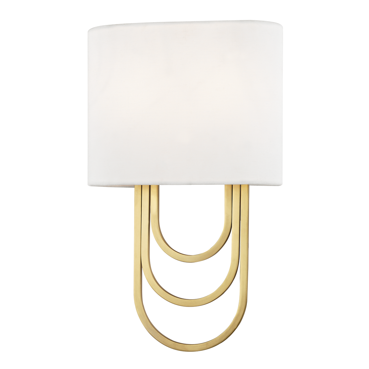 Mitzi Farah Aged Brass 8W x 13.5H Wall Sconce