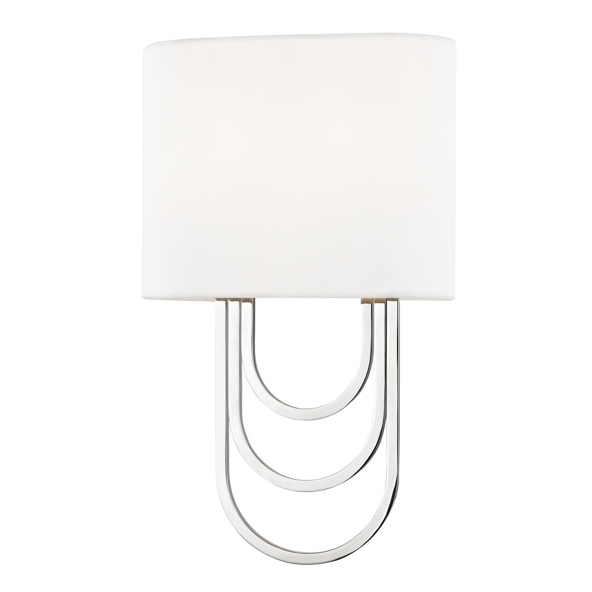 Mitzi Farah Polished Nickel 8W x 13.5H Wall Sconce