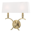 Mitzi Gwen Aged Brass 14.5W x 15H Wall Sconce