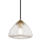 Mitzi Maya Aged Brass 9W x 7H Pendant